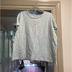 Sea glass green Magnolia Pearl moon phase top.